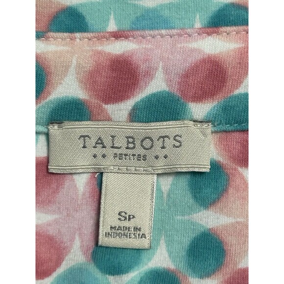 Talbots NWT Collared Tunic. Stretch, Long Sleeve‎ Sz Small (MSRP $69.50) - Picture 5 of 6